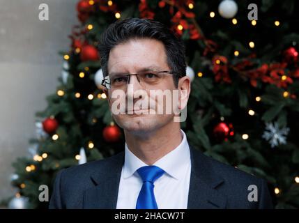 London, Großbritannien. 12th Dez 2021. Steve Baker in den BBC Studios für die Andrew Marr Show. Quelle: Tommy London/Alamy Live News Stockfoto