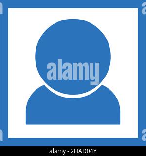Benutzersymbol, das für Konten verwendet werden kann, die in Geschäftsszenen verwendet werden können. Stock Vektor