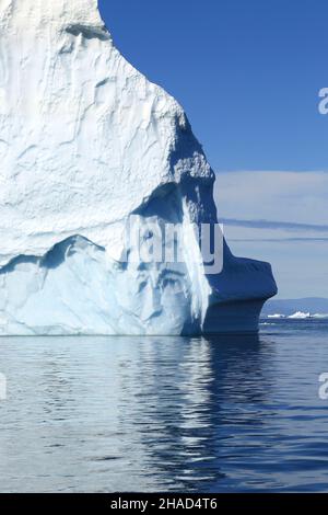 Eisberge von den Eisfjord Ilulissat, Grönland, Diskobucht, Polarregionen Stockfoto