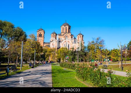 Tasmajdan Park, Belgrad, Serbien Stockfoto