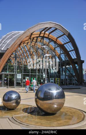 Sheffield-Wintergarten, Tudor Platz, Sheffield, South Yorkshire, England, Vereinigtes Königreich Stockfoto