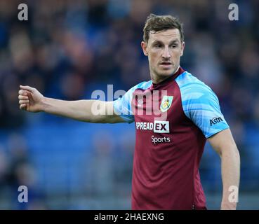 Turf Moor, Burnley, Lancashire, Großbritannien. 12th Dez 2021. Premier League Football, Burnley versus West Ham United ; Chris Wood of Burnley Credit: Action Plus Sports/Alamy Live News Stockfoto