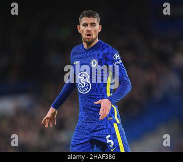 London, Großbritannien. 11th Dez 2021. 11. Dezember - Chelsea gegen Leeds United - Premier League - Stamford Bridge Jorgeinha während des Spiels der Premier League in Stamford Bridge, London. Bildnachweis: Kredit: Mark Pain/Alamy Live Nachrichten Stockfoto