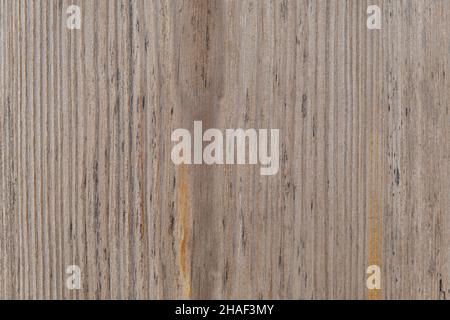 Holzbraun beige Textur. Abstrakter Hintergrund für das Design. Natürliche umweltfreundliche Materialien. Leichte Struktur aus Eiche oder Kiefer Brett. Horizontal komposi Stockfoto