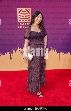 Beverly Hills, Kalifornien, USA. 11th Dez 2021. Naia Cucukov nimmt am 11. Dezember 2021 an der jährlichen unvergesslichen Gala 19th im Beverly Hilton, Beverly Hills, CA Teil.Quelle: Eugene Powers/Alamy Live News Stockfoto