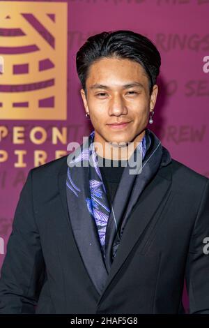 Beverly Hills, Kalifornien, USA. 11th Dez 2021. Brandon Soohoo nimmt am 11. Dezember 2021 an der jährlichen unvergesslichen Gala 19th im Beverly Hilton, Beverly Hills, CA Teil.Quelle: Eugene Powers/Alamy Live News Stockfoto