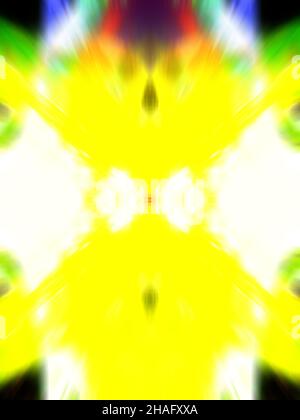Ein abstraktes Bewegungsunschärfe-Burst-Hintergrundbild. Stockfoto