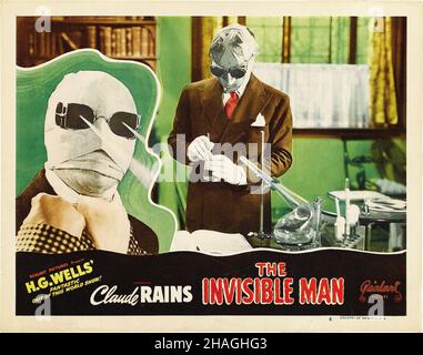 DER UNSICHTBARE MANN (1933), geleitet von JAMES WAL. Kredit: UNIVERSALBILDER / Album Stockfoto