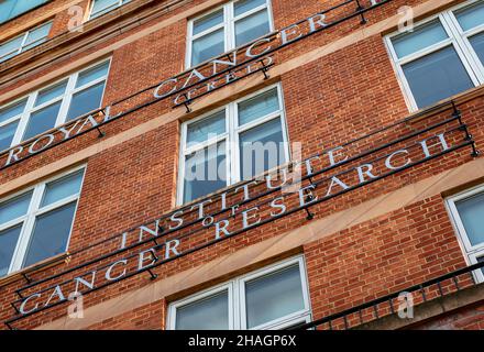 Das Institut für Krebsforschung (ICR), Royal Cancer Hospital, Fulham Road, Kensington, London Stockfoto