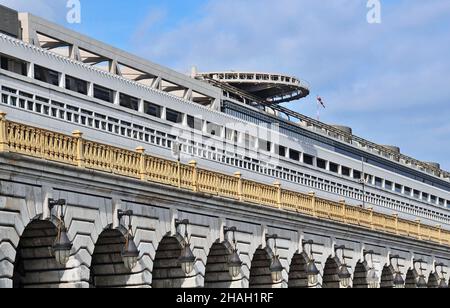 Französisches Ministerium für Wirtschaft und Finanzen, Bercy, Paris, Frankreich Stockfoto