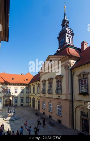 Brünn (Brünn): Neues Rathaus, in , Jihomoravsky, Südmähren, Südmähren, Tschechisch Stockfoto