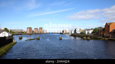 Ayr Town, Schottland Stockfoto