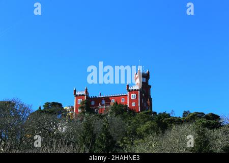 pena Palast in sintra Stockfoto