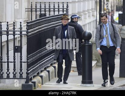 Jonathan Hellewell - Sonderberater des Premierministers für Gemeinschaften - Downing Street, 25th. November 2021 Stockfoto