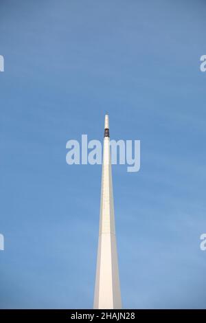 Portsmouth Harbour Mit Spinaker Tower Stockfoto