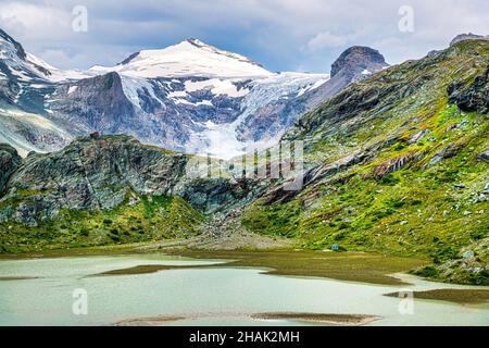 Hochmoor Sandersee im Nationalpark hohe tauern, Großglockner Stockfoto