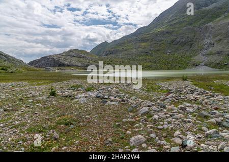 Hochmoor Sandersee im Nationalpark hohe tauern, Großglockner Stockfoto