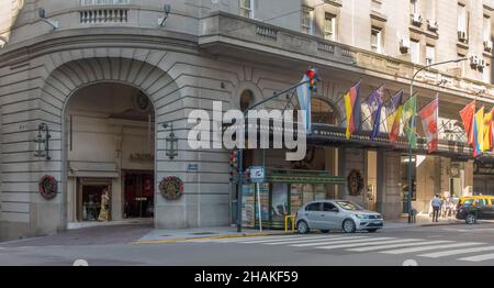 Alvear Palace Hotel, Recoleta, Buenos Aires, Argentinien Stockfoto