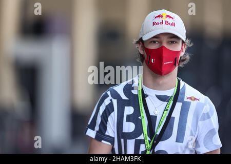 Abu Dhabi, Abu Dhabi. 14th Dez 2021. Dennis Hauger (DEN) PREMA Racing. 14.12.2021. Formula 1 Testing, Yas Marina Circuit, Abu Dhabi, Dienstag. Bildnachweis sollte lauten: XPB/Press Association Images. Quelle: XPB Images Ltd/Alamy Live News Stockfoto