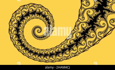 Farbe erstaunlich fraktalen Hintergrund Muster Blume, verschiedene Formen und Farben, grafische Elemente für Design und Dekoration. 3D Rendern Stockfoto