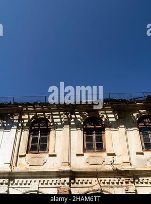 Verlassene alte Haus in Kandy Stadt, Sri Lanka Stockfoto