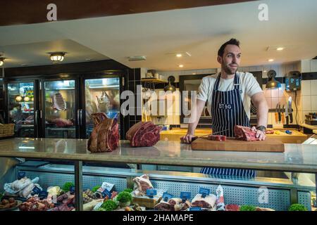 The Butchers Tap and Grill in Marlow, Buckinghamshire, Großbritannien Stockfoto