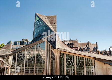 Église Sainte-Jeanne-d'Arccon Stockfoto