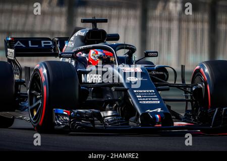 31 OCON Esteban (Fra), Alpine F1, Aktion während der 2021 Nachsaison-Tests vom 14. Bis 15. Dezember 2021 auf dem Yas Marina Circuit, auf Yas Island, Abu Dhabi - Foto: Antonin Vincent/DPPI/LiveMedia Stockfoto