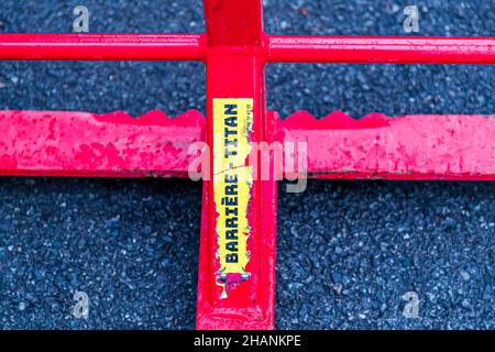 Wochenmarkt in Draguignan, Frankreich Stockfoto