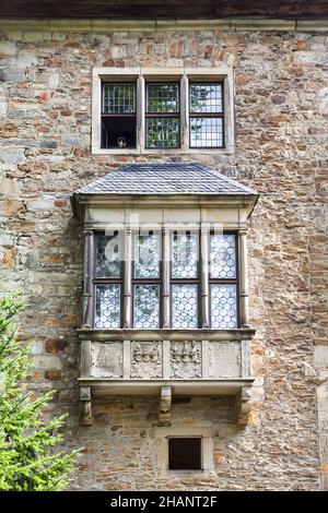 Unteres Burgtor, Schaumburg, Rinteln, Kreis Schaumburg, Niedersachsen, Deutschland, Europa Stockfoto