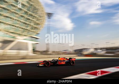 33 VERSTAPPEN Max (nld), Red Bull Racing Honda, Aktion während der Nachsaison 2021 Tests vom 14. Bis 15. Dezember 2021 auf dem Yas Marina Circuit, auf Yas Island, Abu Dhabi - Foto: Antonin Vincent/DPPI/LiveMedia Stockfoto