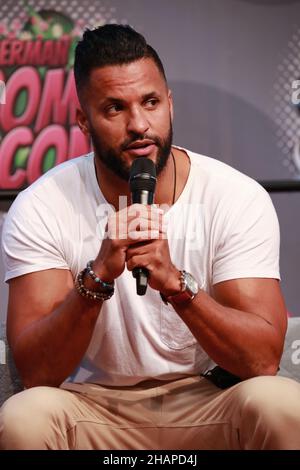 DEU, Deutschland, Dortmund, 03.12.21, Messe Dortmund Westfalenhallen, German Comic Con Dortmund 2021, Ricky Whittle (The 100, American Gods) Stockfoto