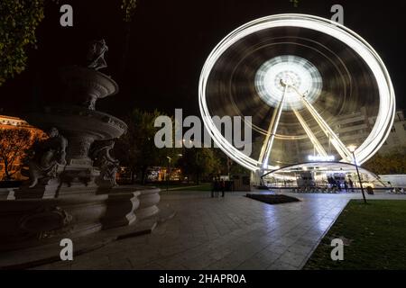 Budapest Eye, Budapest, Ungarn Stockfoto