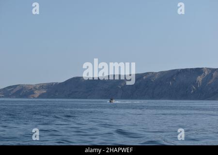 Segeln durch die kroatischen Inseln, Kroatien, Balkan, Europa Stockfoto