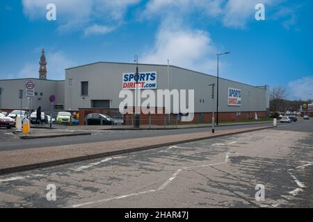 09.10.2021 St Helens, Merseyside, Großbritannien. Sport Direktgeschäft in st Helens, Merseyside. Redaktionell. Stockfoto