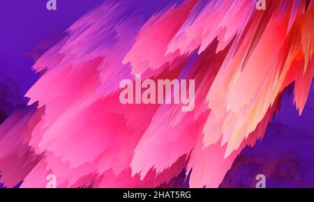 Schöne abstrakte mit 3D Texturen und Farbabstufungen. Für Hintergrund und Hintergrund Stockfoto