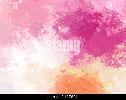 Abstrakte Aquarell & Ölfarbe Hintergrund durch schöne gemischte Farben mit Spritzwasser Textur für Hintergrund, Banner, Smartphone, Tapete. Stockfoto