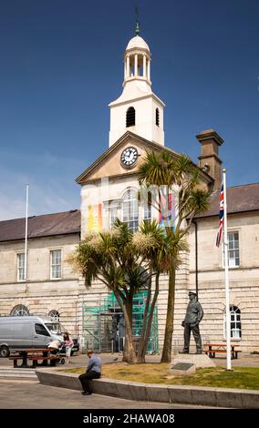 Großbritannien Nordirland, Co Down, Newtownards, Conway Square, Rathaus Stockfoto