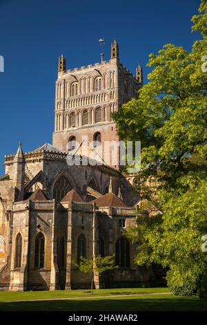 Großbritannien, England, Gloucestershire, Tewkesbury, Abbey Church Stockfoto