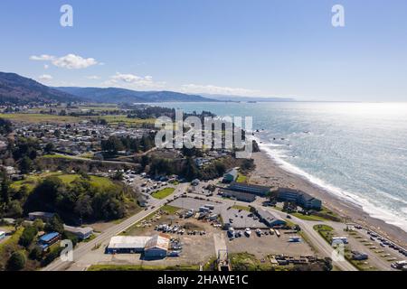 Südküste von Oregon in Brookings, Oregon Stockfoto