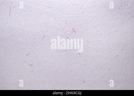 Nahaufnahme der handgefertigten Papiertextur für den Hintergrund Stockfoto