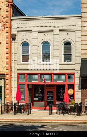 Newby Farm and Vineyard, Broad Street, Rom, Georgia Stockfoto