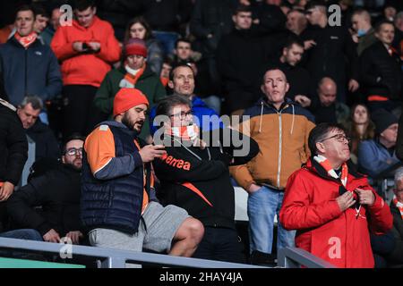 Blackpool Fans während des Spiels Stockfoto