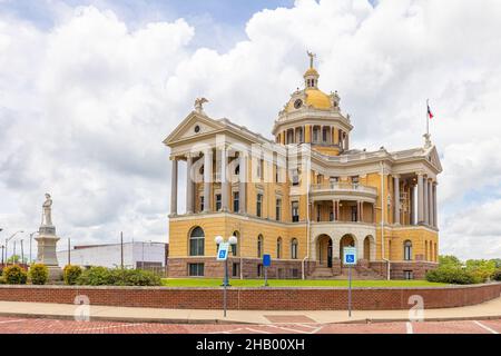 Marshall, Texas, USA - 28. Juni 2021: Das Harrison County Courthouse Stockfoto