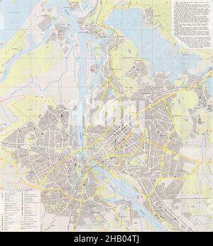 Karte Von Riga, Karte Von Riga, Altstadt Von Riga, Retro-Karte Von Riga, Vintage Riga Plan, Old Riga Print, Vintage Riga Map, Vintage Riga Plan, Old Riga Poster, Riga Stockfoto