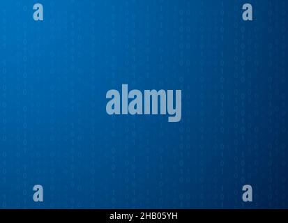 Binärcode-Hintergrund. Abstrakte fallende Zahlen Vektor-Illustration. Cyberspace mit Binärcode-Hintergrund. Stock Vektor