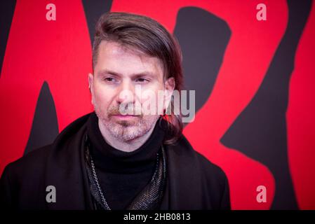 Rodrigo D'Erasmo nimmt an der Premiere des Films 'Diabolik' im Cinema Odeon am 15. Dezember 2021 in Mailand, Italien, Teil. (Foto von Lev Radin/Pacific Press) Stockfoto