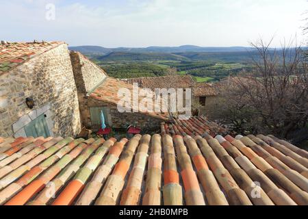 Bargeme, Var, 83, Region Sud Stockfoto