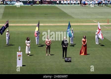 Adelaide, Australien. 16th Dez 2021. Willkommen im Country vor dem zweiten Testspiel der Ashes-Serie zwischen Australien und England. Quelle: Peter Mundy/Speed Media/Alamy Live News Stockfoto