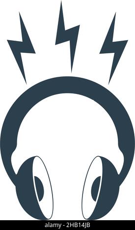 Signalsymbol flache Designvorlage Vektordarstellung Stock Vektor